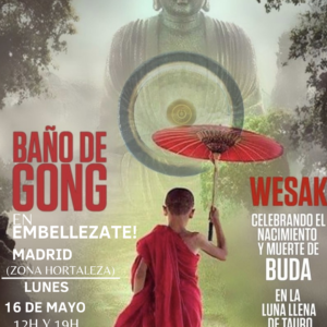 Baño de Gong luna Wesak
